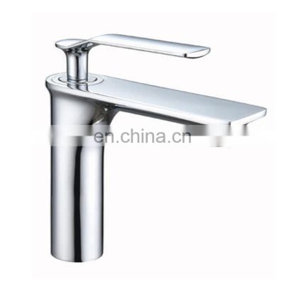 European Classical Natural Bathroom Style Single Handle Basin Brass Ancient Faucet.