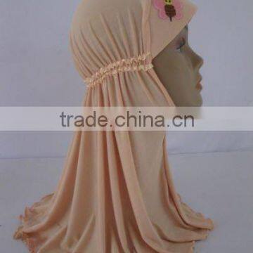 A268 Latest design small size Muslim HIJAB for girls