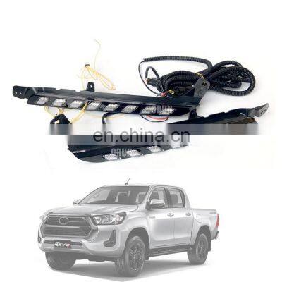 New Double Color Day Running Light for HILUX 2021 REVO ROCCO