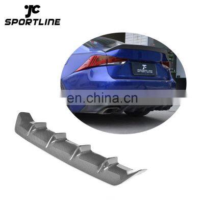 IS350 Carbon Rear Diffuser for LEXUS IS300 IS350 IS F Sport Sedan 4-Door 17-18