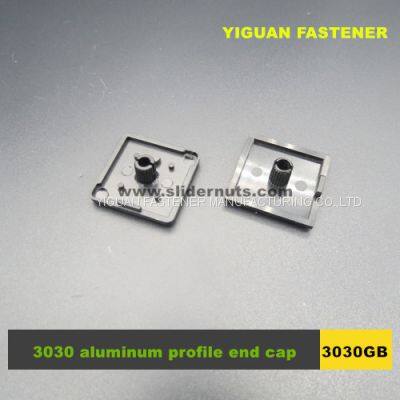 3030 Plastic End Cover Black photo-2