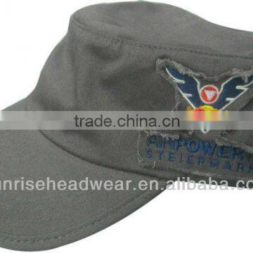 Washed Military Style Cap
