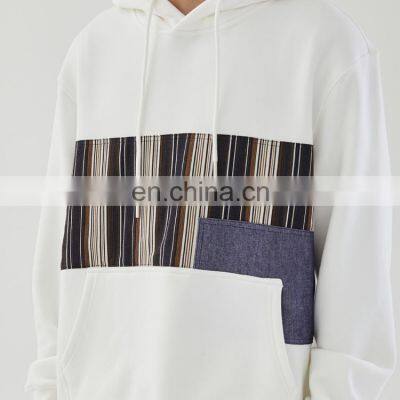 Oem Fashion Plain High Quality 100% Cotton Sweaters Thick Hoodies for Men photo-2