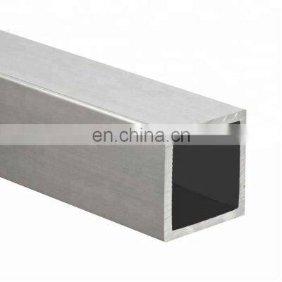 SS304 316  Polished Finish Stainless Steel Square Pipe