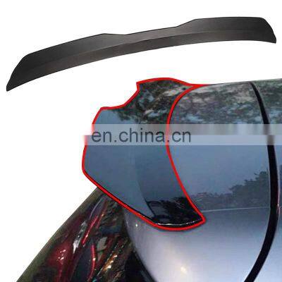 Honghang factory direct 95cm 90cm ABS Material Universal Rear Wing Spoiler Type J For Polo Golf Bmw audi benz