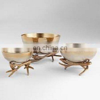 gold antique bowl