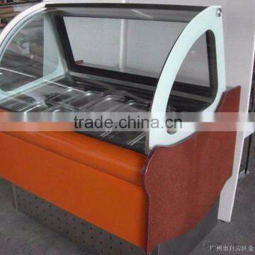 Display Cooler Automatic Defrosting Ice Cream Display Showcase/Popsicle Display Showcase photo-3