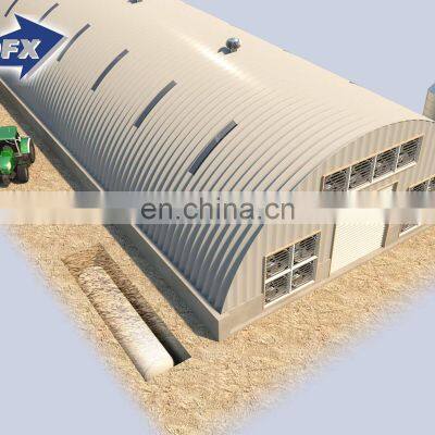 Low Cost Design House Shed Prefab Steel Cow/horse/cattle Farm Building fabricated