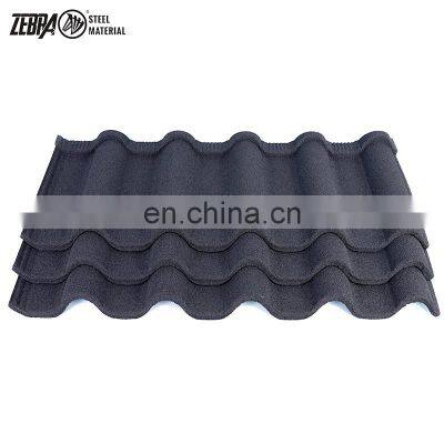 high quality roman style roof tile stone coated metal roofing tiles