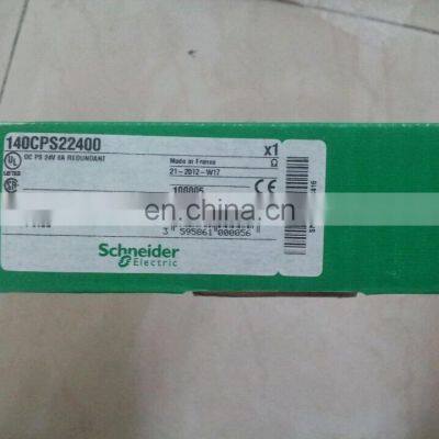 Schneider Modicon 140CPS22400 DC PS 24V 8A Redundant Schneider Electric High Quality