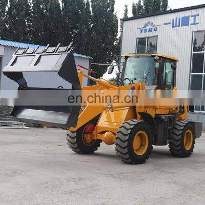 Factory Supplier New Arrival Chinese Cheap Steer Loader 2 Ton Mini Small Wheel Loader 2 Ton 3 Ton 4 Ton With CE photo-4