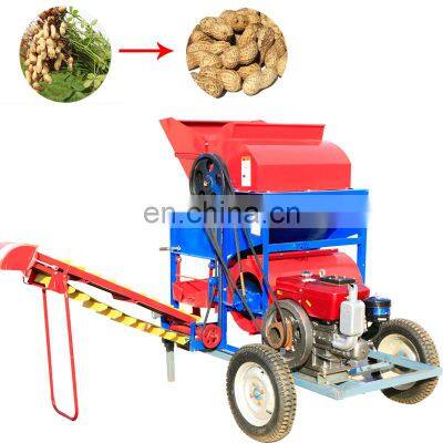 Engine driven peanut transplanter picking machine