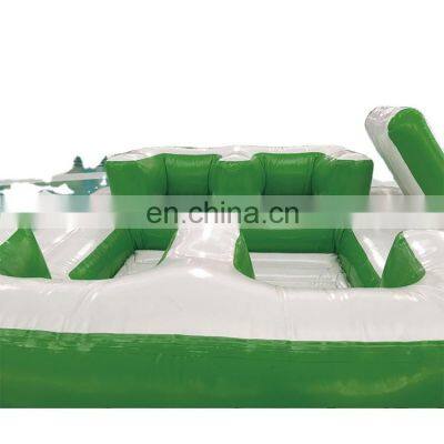 Hot cheap inflatable water floating island / Hot inflatable floating water park / Inflatable water floating bed