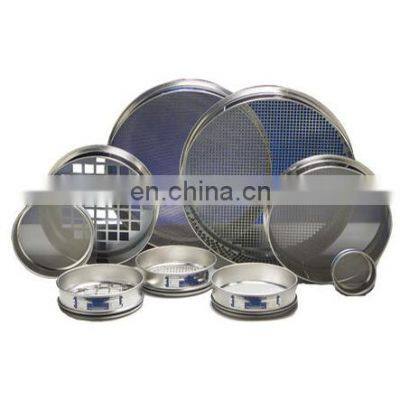 Stainless Laboratory garden soil sieve riddle standard sieves fine soil sieve