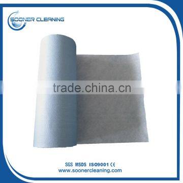 [soonerclean] Nonwoven Woodpulp Polyester Spunlace Nonwoven Cleaning Cloth