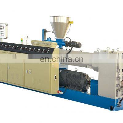 PVC Conical Screw Extrusion Machinery photo-2