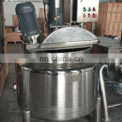 500L High Shear Emulsification Blending Tank Used for Bath Lotion photo-5