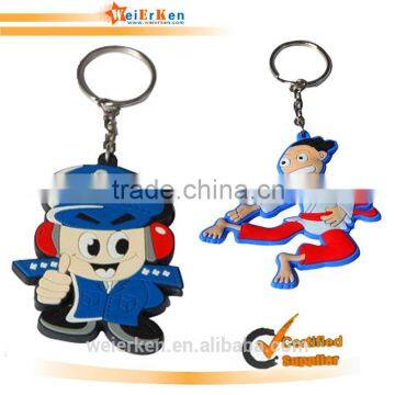 2014 Cross Slipper Rubber PVC Keychain