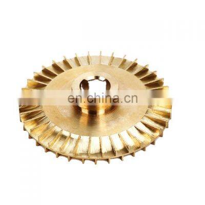 Twin impeller high pressure small water centrifugal pump brass Impeller