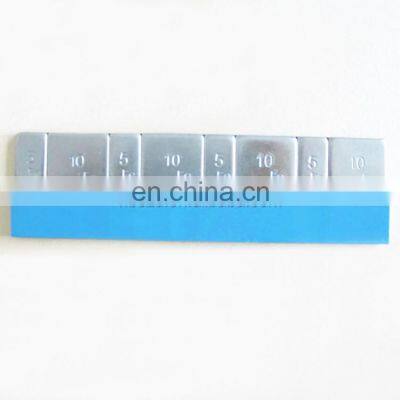 60g 12*5 and 5+10 zinc coated FE adhesive  wheel weight balance