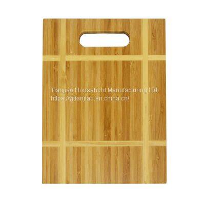 Wholesale ECO Friendly Organic Custom Different Size Serving Chopping Blocks Kitchen Natural Bamboo Fiber Cutting Board Set