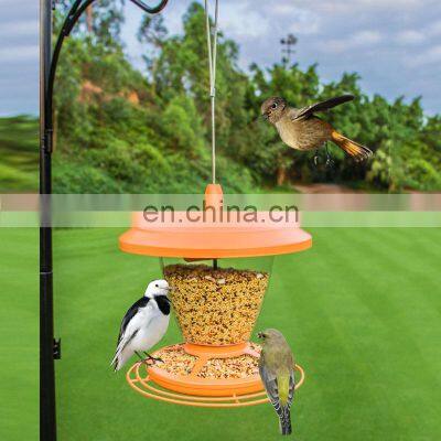 Cheap Wholesale 2021 New Arrival Trending Small Plastic Hanging Wild Bird Feeder photo-5