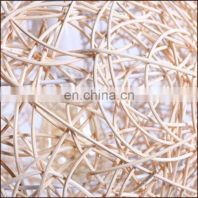 New Design Ball Shape Wicker Lamp Shade Decorative Rattan Ceiling Lights Lampshade Decor High Quality