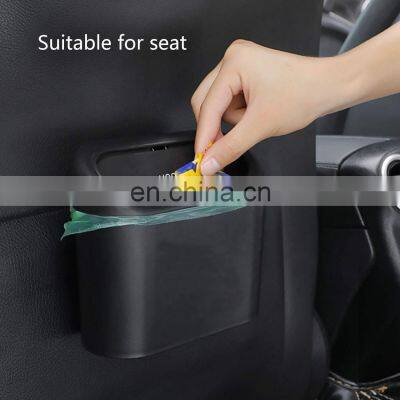 2021 Car Trash Can For Tesla Model 3/Y/S/X Portable Car Garbage Box With 1 Roll Of Garbage Bags Collect photo-4