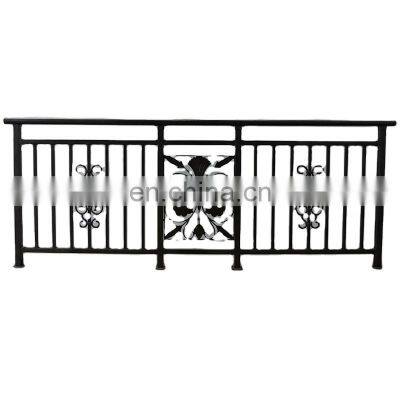 High Quality Hot Design Square Tube Decorative Zinc Steel Balustrade Zinc Steel Railing for Balcony and Terrace Railing