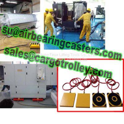 Air Caster Rigging Systems Pictures and Instruction /Air Powered Heavy Load Moving Equipment Systems photo-4