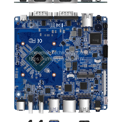 Intel Gemini LakeProcessor Nano PC Motherboard for NUC Computers w/ UHD Graphics 600 Dual 4K Display Fanless Design