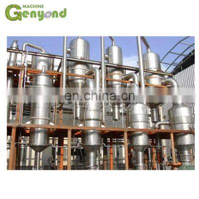 Multi effect forced circulation evaporator