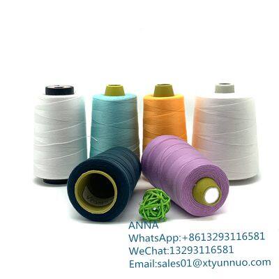 High Tenacity Custom Colors 100% Spun Polyester Sewing Thread