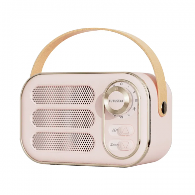 2024 Hot Selling Products In Active Rechargeable Retro Mini Portable Wireless Bluetooth Speaker With Logo Customizable photo-2