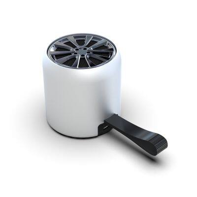 OEM New Mini Small Speakers With TF FM Aluminum Alloy Shell Wireless TWS BT Portable Speaker photo-2