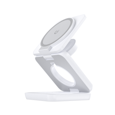 Folded Wireless Charging Bank with Holder Multifunction Multifunction Chargers