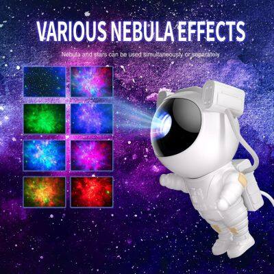 Star Projector Galaxy Night Light Astronaut Space Projector Starry Nebula Ceiling LED Lamp With Timer and Remote For Kids Room photo-3