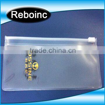 Logo Printed Slider Zipper Clear Pvc Bag for Package Vinyl Transparent Pvc Bag Cosmetic Packing Quality Choice photo-6