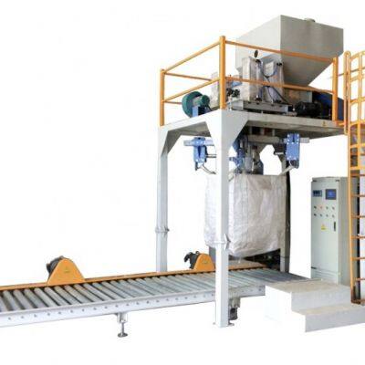 Fertilizer granules Ton Bag Packaging Machine Jumbo Bulk Bag Weighers Weighing Bagging line FIBC filling station