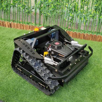 remote control mower for slopes, China remote controlled lawn mower price, remote brush mower for sale