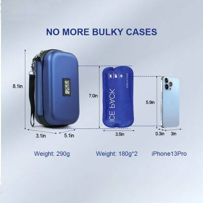 Portable Diabetic Storage Cooler Bag With Temperature Display photo-2