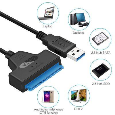 SATA to USB 3.0 converter cable for 2.5 inch hard drive, easy drive line, read cable, transfer cable