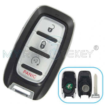 FCC M3N-97395900 Smart Key 4 Button 433mhz Hitag-AES 4A Chip-NCF29A1M for 2019-2020 Chrysler Pacifica Voyager PN 68419652 photo-4
