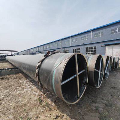 China PAI5L Spiral Steel Pipe 3LPE Anti Corrosion Processing Plant