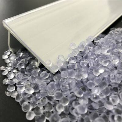 100% Virgin PVC Compound Granules Plastic Strip Price Label Tag for Supermarket Shelf High Quality PVC Material