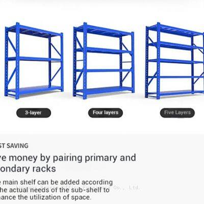 Metal Storage Rack HR-200 | Space Efficient Design & Stable Structure | Retail Backroom Storage – Wholesale Pricing