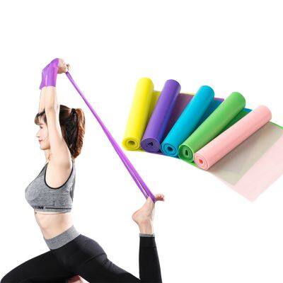 Band Resistance Band Fitness Yoga Auxiliary Belt Stretch Tension Band Strength Training Stretch Resistance Band Yoga Elastic Band Fitness Rope