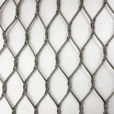 High-Strength 7x7 Stainless Steel Rope Netting for Climbing Structures