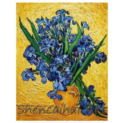 Ручная живопись реплики масляной картины Винсента Ван Гога. Репродукция известной масляной картины