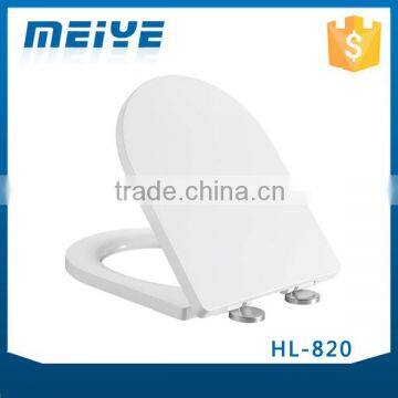 HL-820 MEIYE UF круглый сиденье для унитаза с мягким закрытием размером 435*350*50 мм, крышка унитаза с наклоном